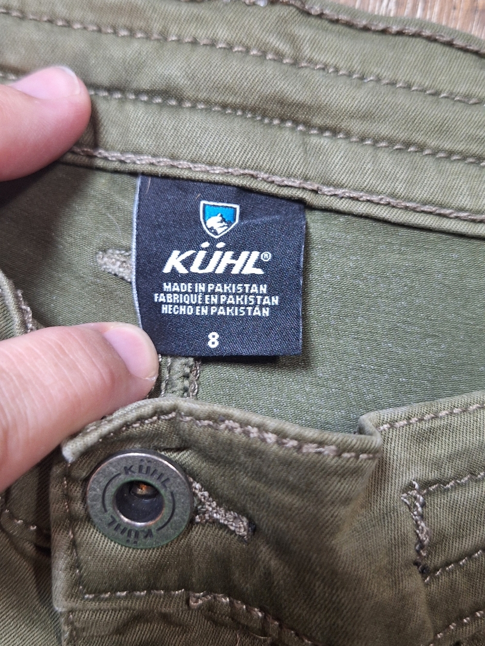 KUHL Women's Size 8 Hiking Green Hiking Outdoor Stretchy Shorts - Picture 3 of 7